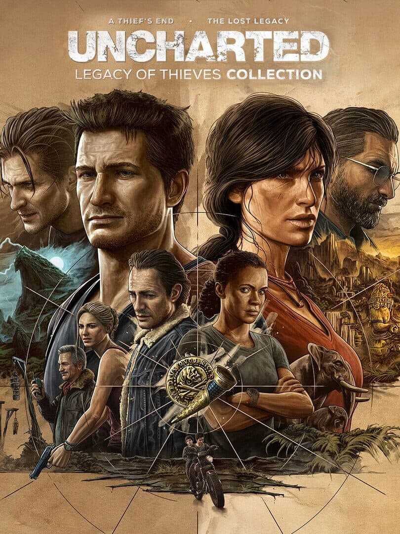 Movie poster for Uncharted: Legacy of Thieves Collection