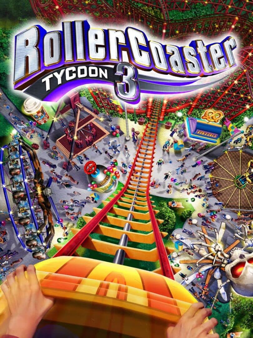 Movie poster for RollerCoaster Tycoon 3