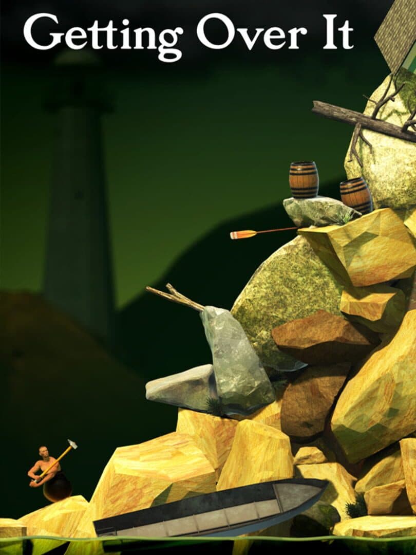 Movie poster for Getting Over It with Bennett Foddy