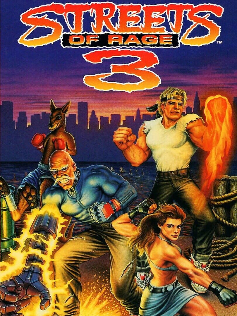Movie poster for Streets of Rage 3