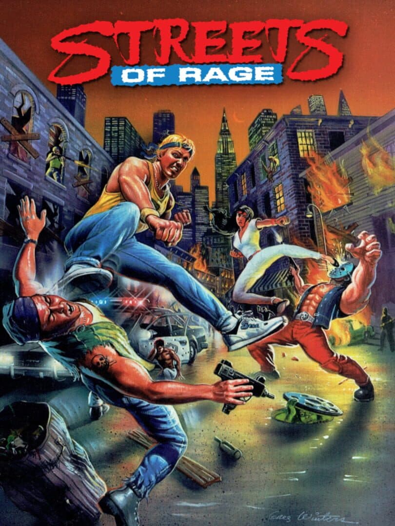 Movie poster for Streets of Rage