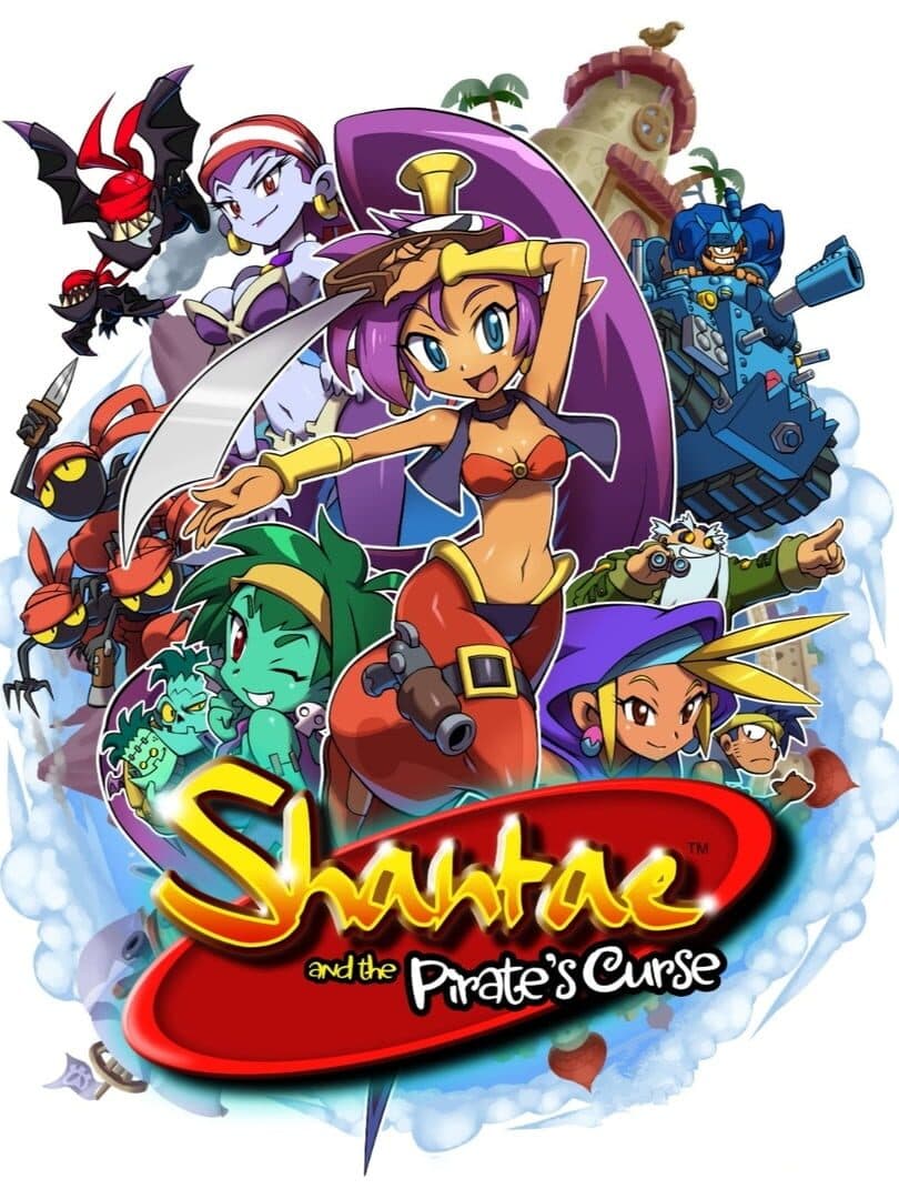 Movie poster for Shantae and the Pirate's Curse