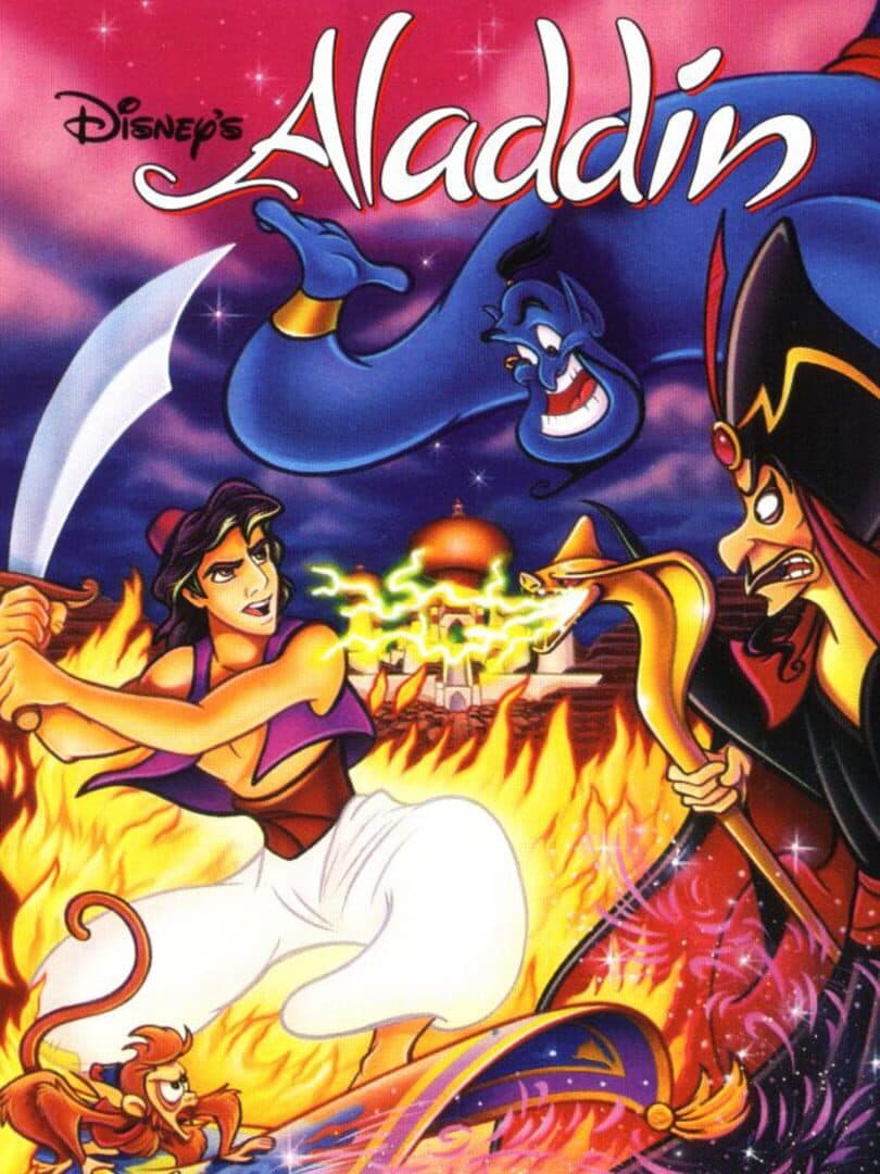 Movie poster for Disney's Aladdin