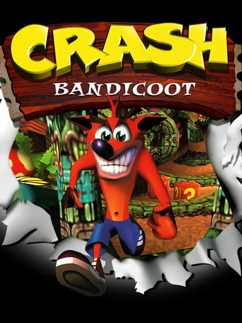 Movie poster for Crash Bandicoot