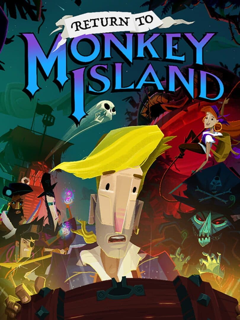 Movie poster for Return to Monkey Island