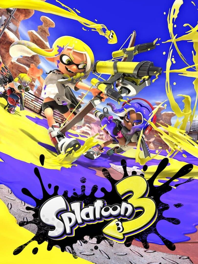 Movie poster for Splatoon 3