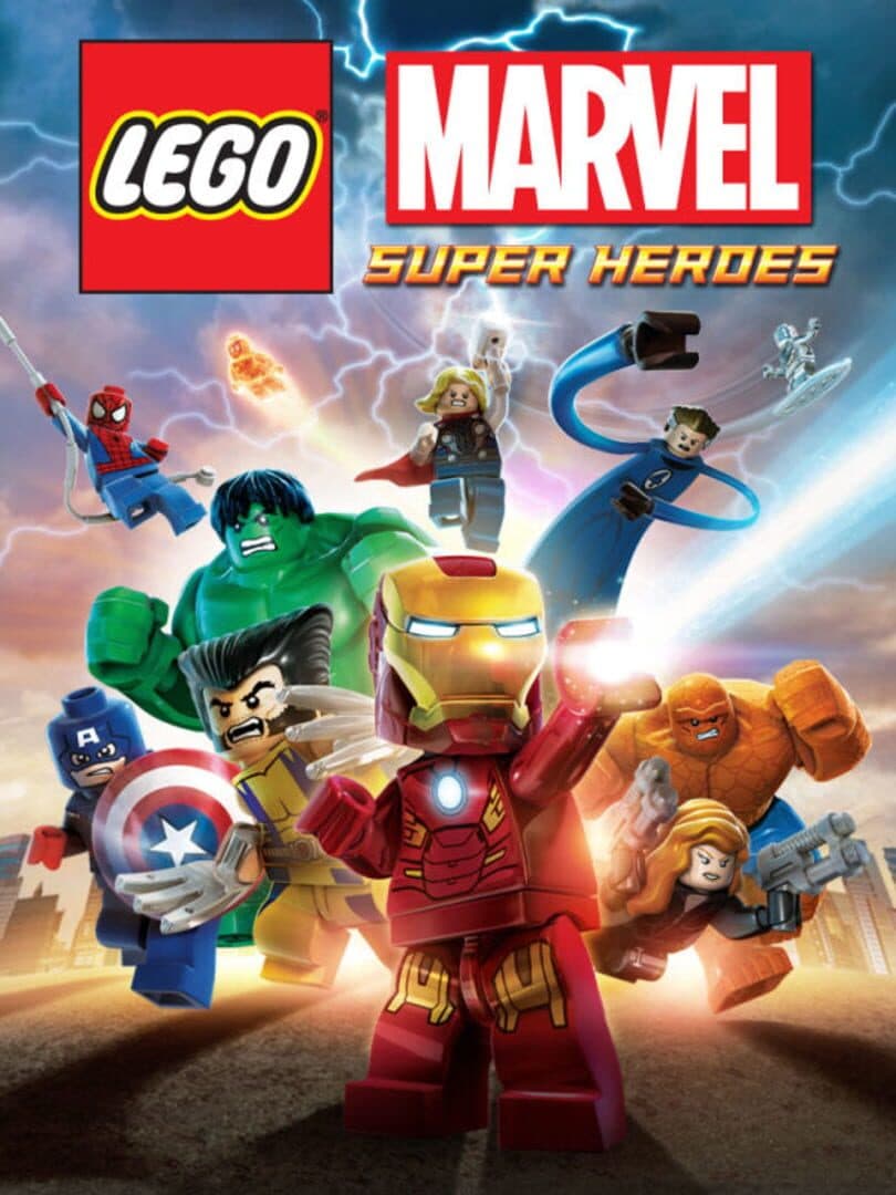 Movie poster for LEGO Marvel Super Heroes