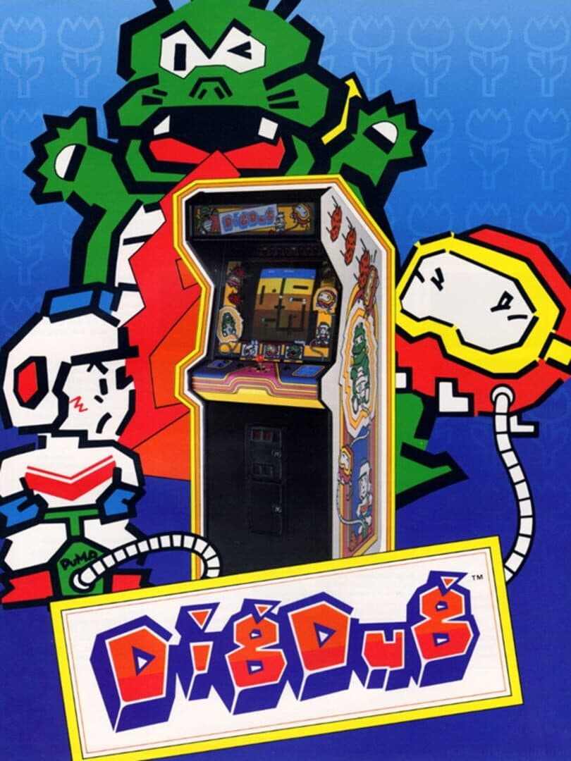 Movie poster for Dig Dug