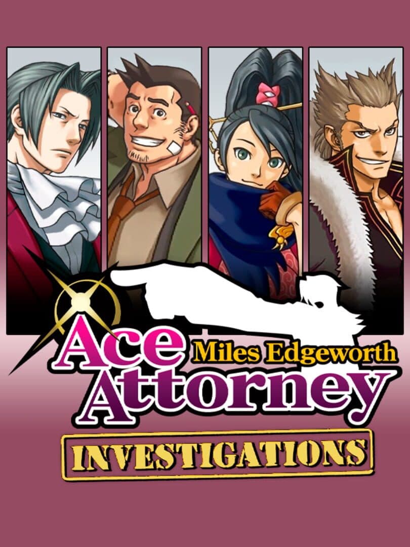 Movie poster for Ace Attorney Investigations: Miles Edgeworth