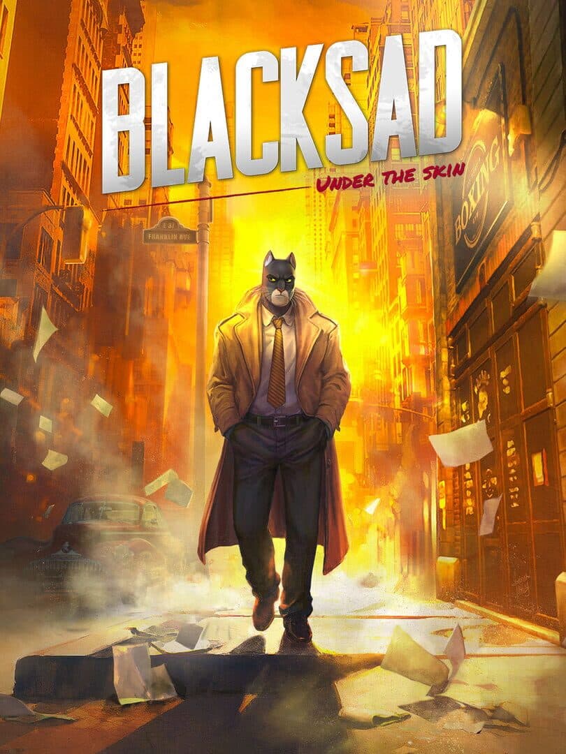 Movie poster for Blacksad: Under the Skin