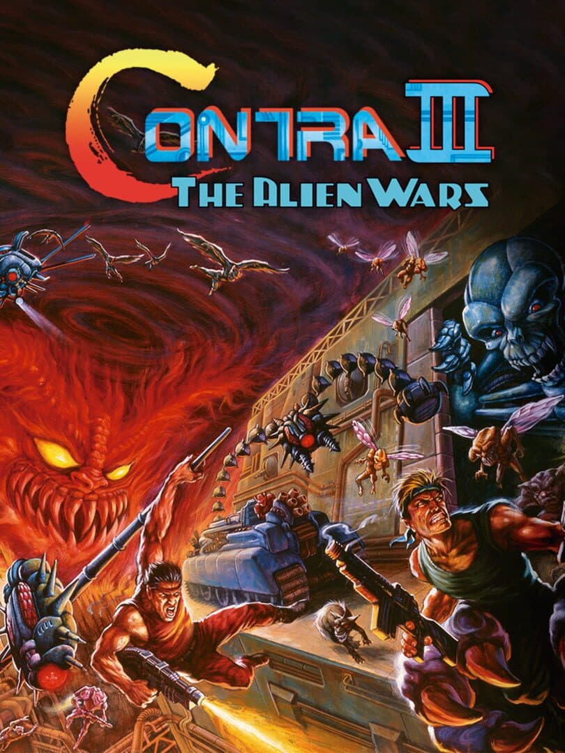 Movie poster for Contra III: The Alien Wars