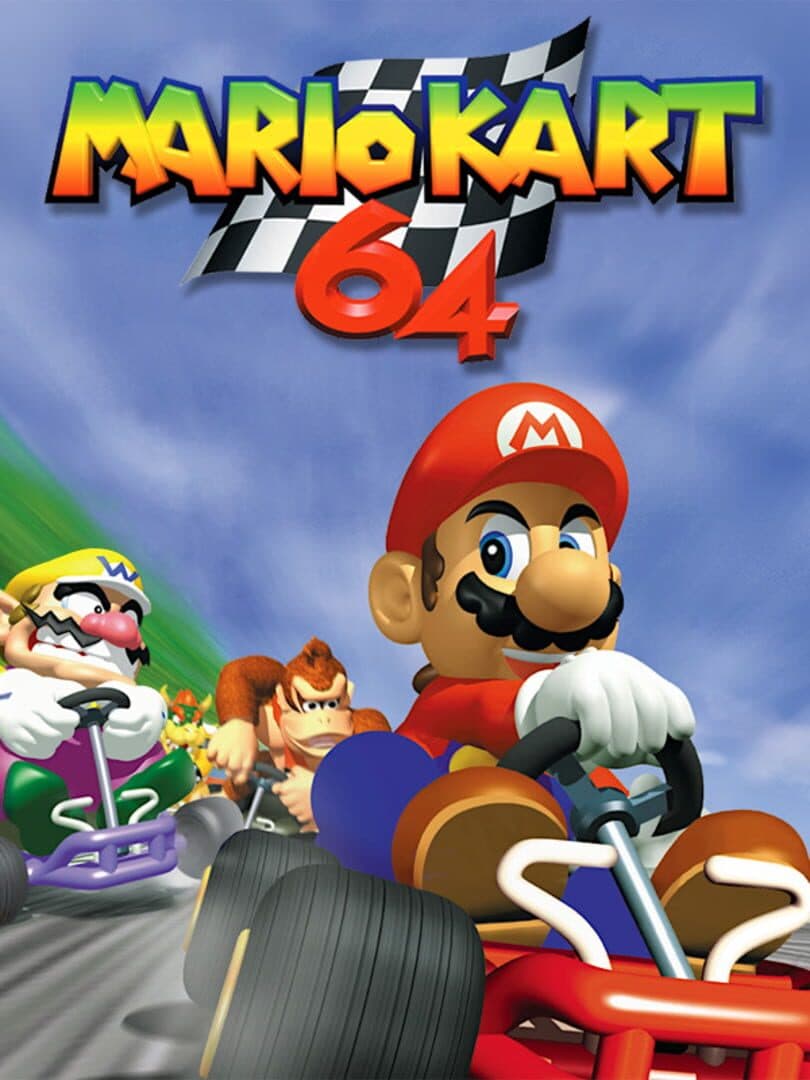 Movie poster for Mario Kart 64