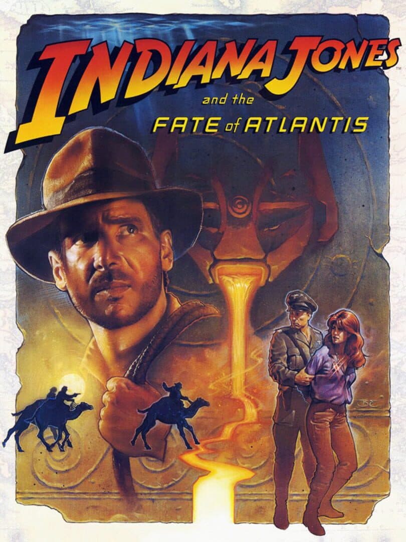 Movie poster for Indiana Jones and the Fate of Atlantis