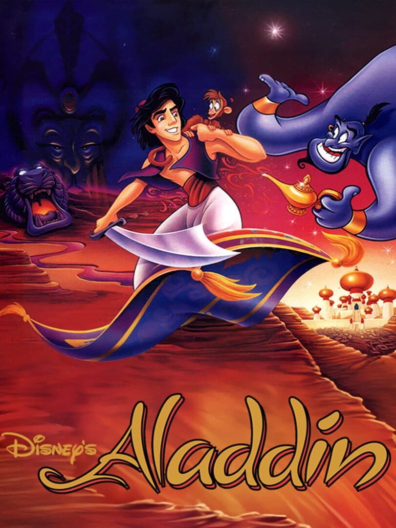 Movie poster for Disney's Aladdin