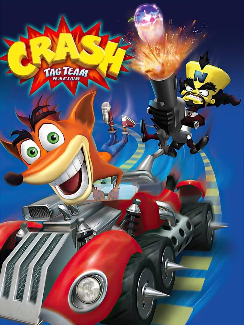 Movie poster for Crash Tag Team Racing