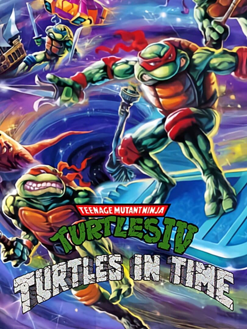Movie poster for Teenage Mutant Ninja Turtles IV: Turtles in Time