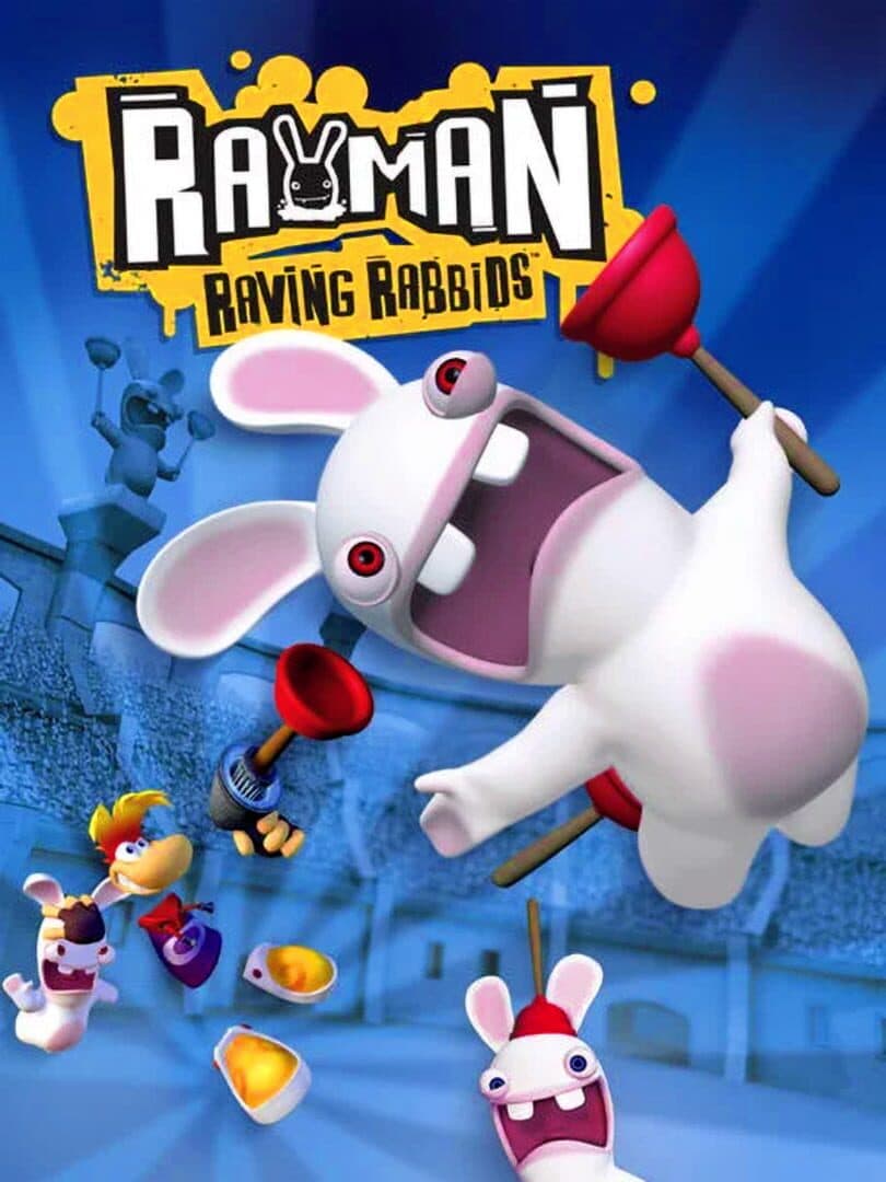 Movie poster for Rayman Raving Rabbids