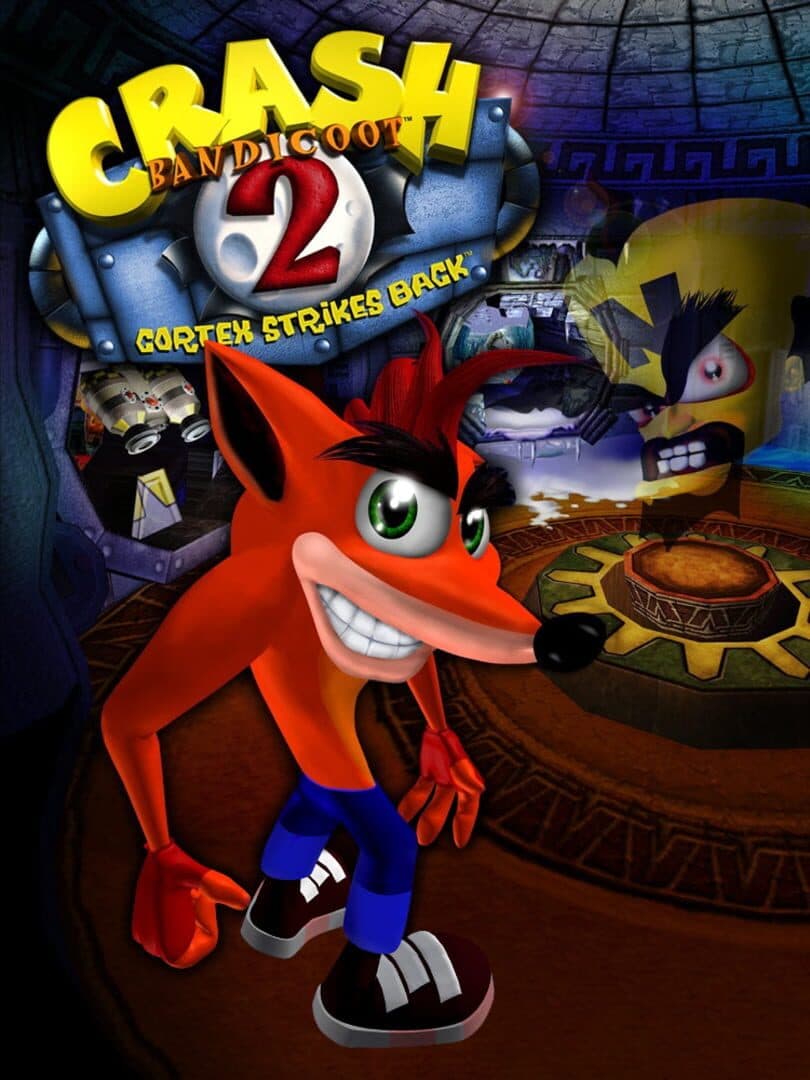 Movie poster for Crash Bandicoot 2: Cortex Strikes Back