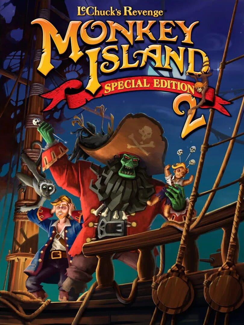 Movie poster for Monkey Island 2 Special Edition: LeChuck's Revenge