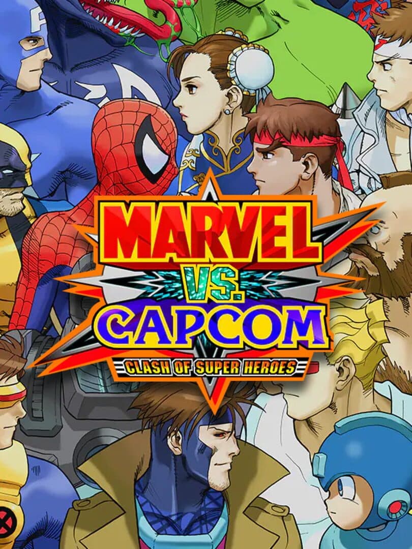 Movie poster for Marvel vs. Capcom: Clash of Super Heroes