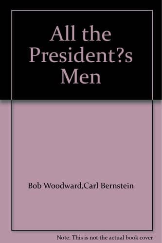 Movie poster for All the President's Men