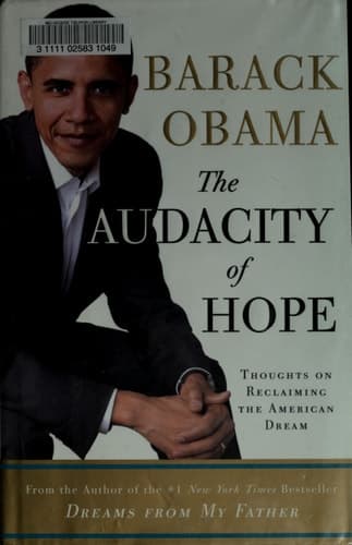 Movie poster for The Audacity of Hope: Thoughts on Reclaiming the American Dream