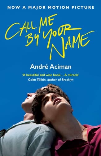 Movie poster for Call Me By Your Name