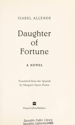 Movie poster for Daughter of Fortune