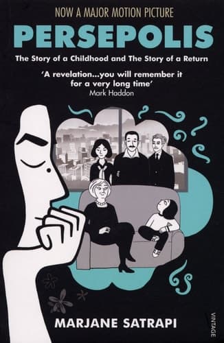Movie poster for Persepolis: The Story of a Childhood and The Story of a Return