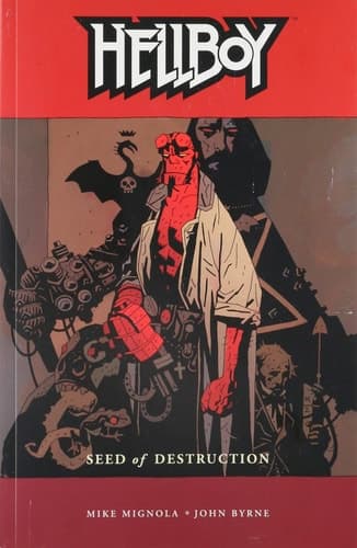 Movie poster for Hellboy: Seed of Destruction (Hellboy, #1)