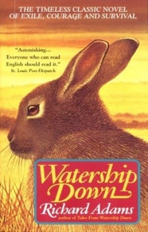 Movie poster for Watership Down (Watership Down, #1)