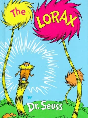 Movie poster for The Lorax