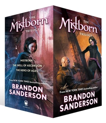 Movie poster for Mistborn Trilogy Boxed Set (Mistborn, #1-3)
