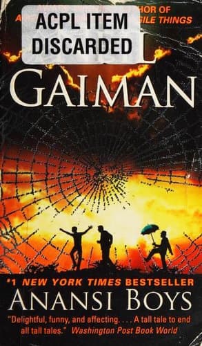 Movie poster for Anansi Boys