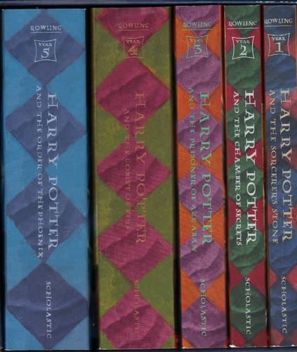 Movie poster for Harry Potter Boxed Set, Books 1-5 (Harry Potter, #1-5)