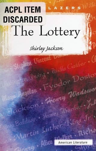 Movie poster for The Lottery