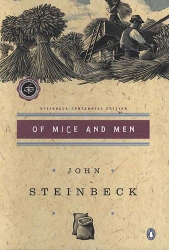 Movie poster for Of Mice and Men