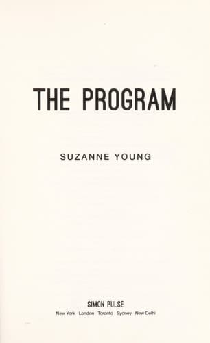 Movie poster for The Program (The Program, #1)