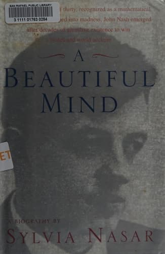 Movie poster for A Beautiful Mind