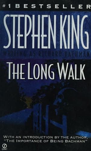 Movie poster for The Long Walk