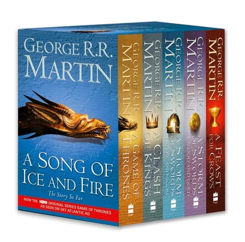 Movie poster for A Game of Thrones: A Song of Ice and Fire, Vol. 1-4: A Game of Thrones / A Clash of Kings / A Storm of Swords books 1-4: Steel and Snow / A Storm of Swords: Blood and Gold/ A Feast for Crows