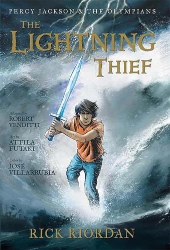 Movie poster for The Lightning Thief: The Graphic Novel