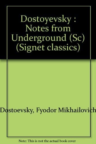 Movie poster for Notes from Underground: with White Nights, The Dreams of a Ridiculous Man, and selections from The House of the Dead