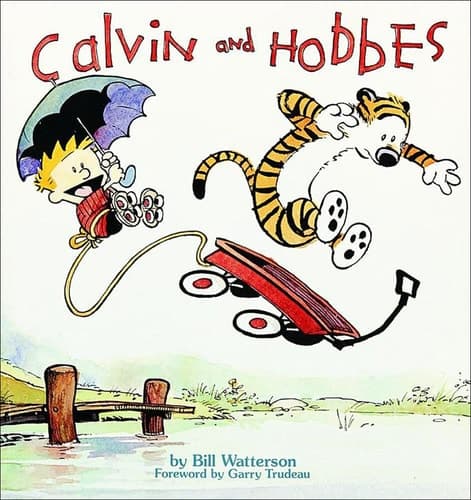Movie poster for Calvin and Hobbes