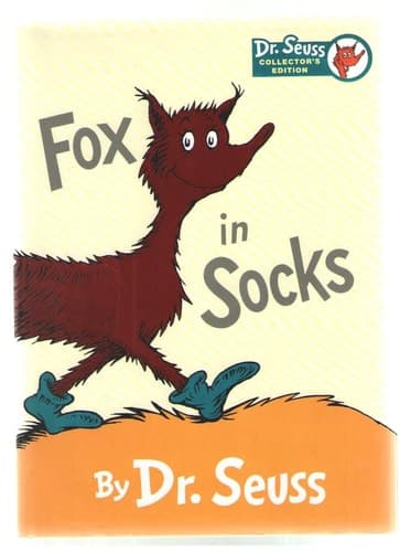 Movie poster for Fox in Sox (Printed for Kohl's by Random House Children's Books)