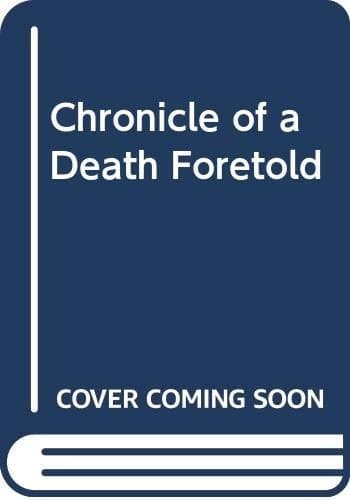 Movie poster for Chronicle Of A Death Foretold