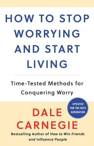 Movie poster for How to Stop Worrying and Start Living