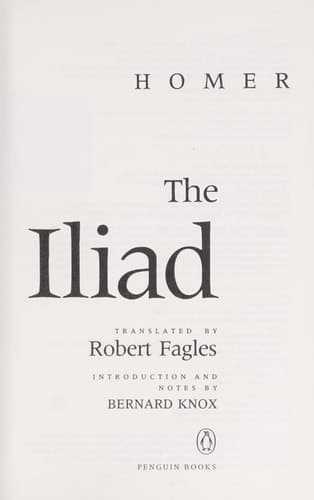 Movie poster for The Iliad