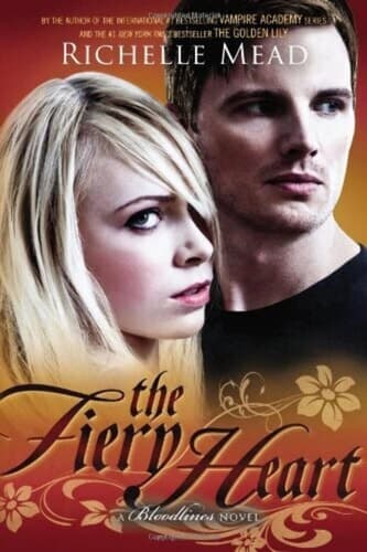 Movie poster for The Fiery Heart (Bloodlines, #4)