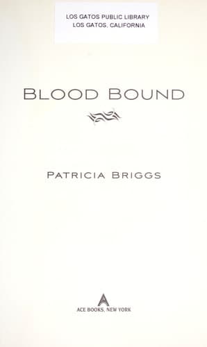 Movie poster for Blood Bound (Mercy Thompson, #2)